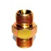MS Double Nipple 'S' Series Hydraulic Hex Connector Adapter Male  Heavy Duty (5000PSI)